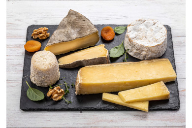 Planche de fromages affinés