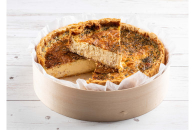 Tarte feuilletée tomates,...