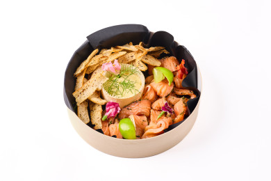 Box saumon gravlax