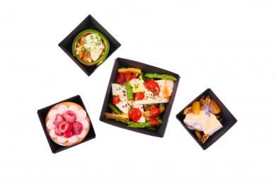 Filet de turbot, courgettes...