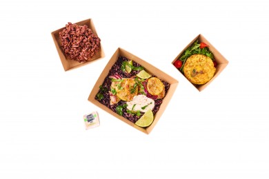 Pétales de cabillaud au...