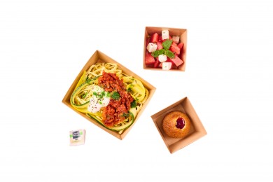 Linguini aux tomates et...