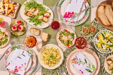 Buffet - Récoltes du potager