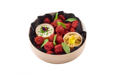 Box falafel et dips